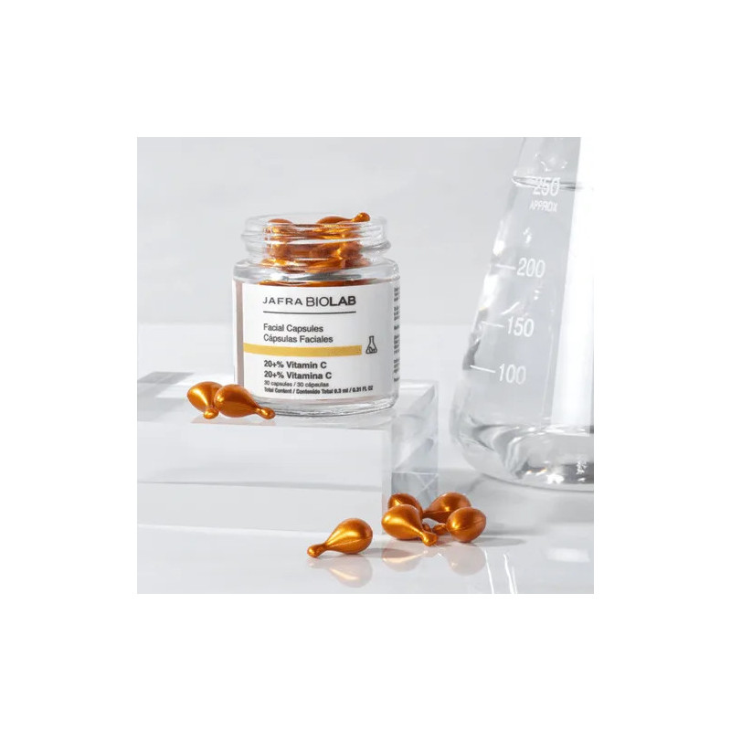 JAFRA Cápsulas efecto reafirmante 20+% Vitamina C 30 piezas (No ingerir)
